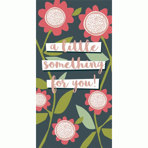 Birthday Greeting Card and Money Wallet "A Little Something"